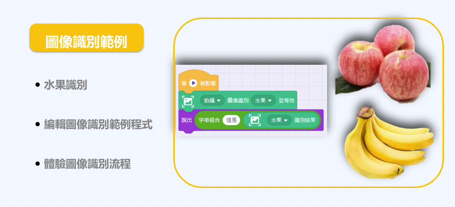 小栗方圖像識別範例│國小程式設計課程│AI人工智慧課程